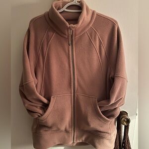 lululemon Scuba Tumbled Fleece Funnel-Neck Full Zip